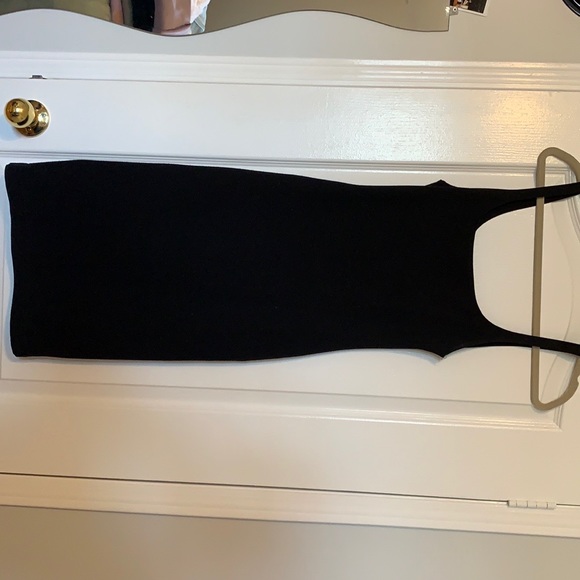 Zara black bodycon dress - Picture 1 of 2